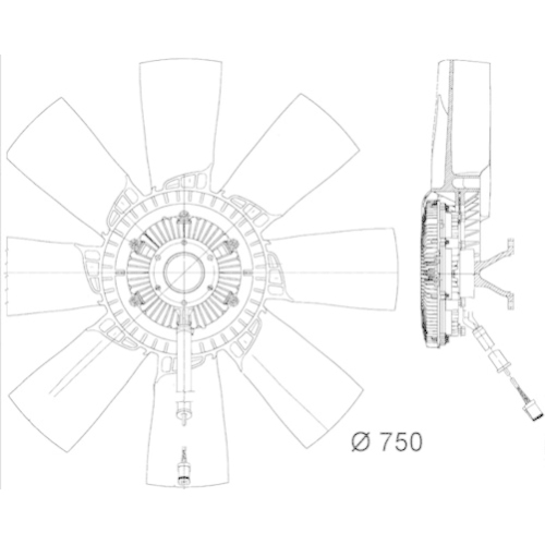 MAHLE Lüfter, Motorkühlung BEHR *** PREMIUM LINE ***