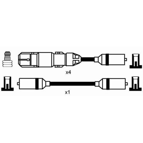 NGK Zündleitungssatz