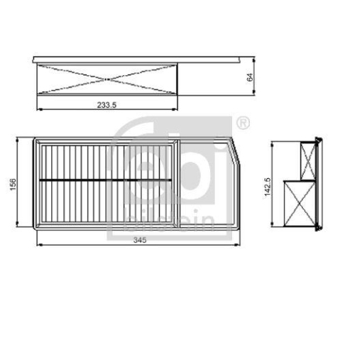 FEBI BILSTEIN Luftfilter