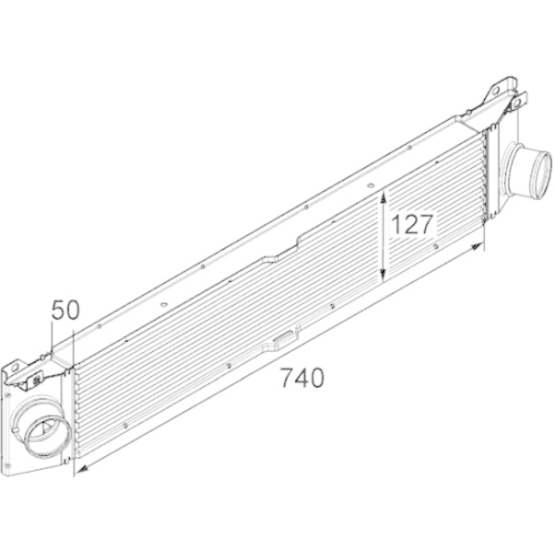 MAHLE Ladeluftkühler BEHR *** PREMIUM LINE ***