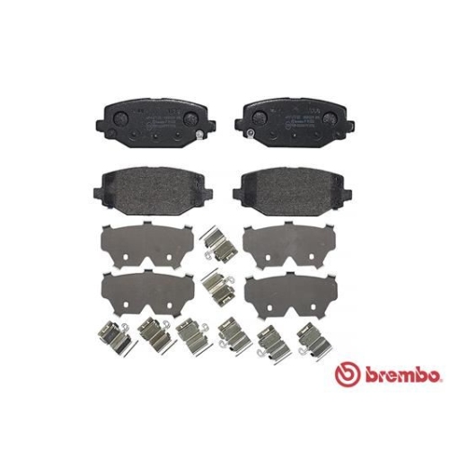 BREMBO Bremsbelagsatz, Scheibenbremse PRIME LINE