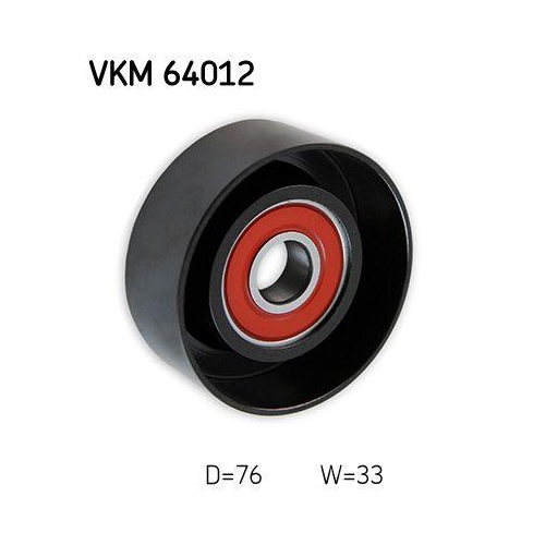 SKF Umlenk-/F&uuml;hrungsrolle, Keilrippenriemen