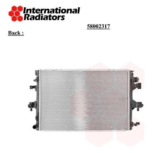 VAN WEZEL K&uuml;hler, Motork&uuml;hlung