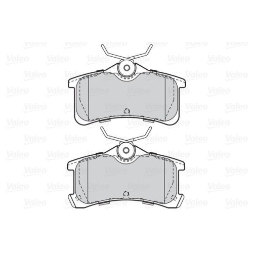 VALEO Bremsbelagsatz, Scheibenbremse FIRST