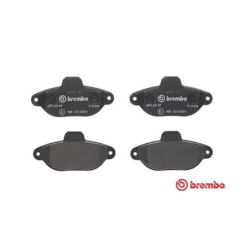 BREMBO Bremsbelagsatz, Scheibenbremse PRIME LINE