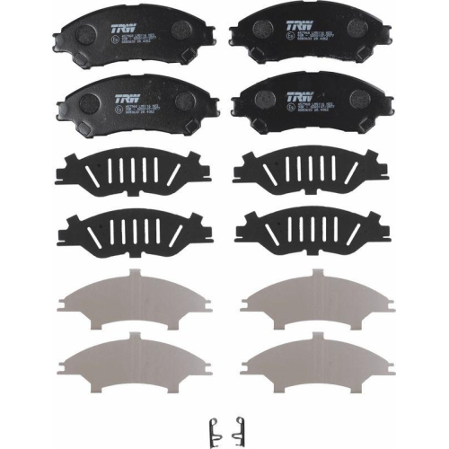 TRW Bremsbelagsatz, Scheibenbremse
