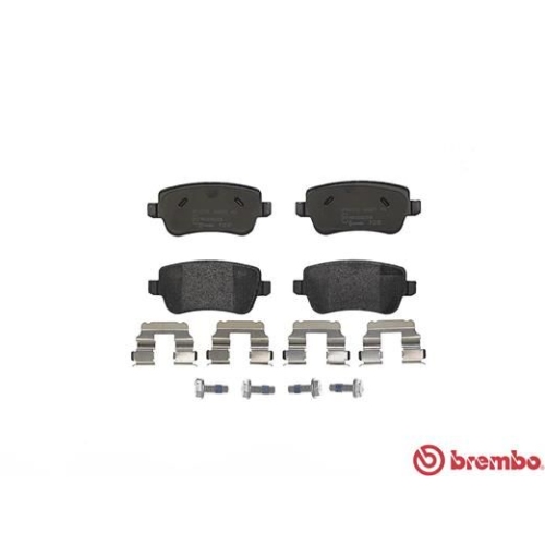 BREMBO Bremsbelagsatz, Scheibenbremse PRIME LINE