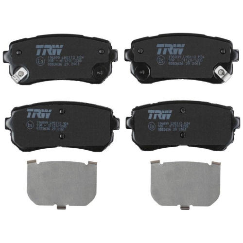 TRW Bremsbelagsatz, Scheibenbremse