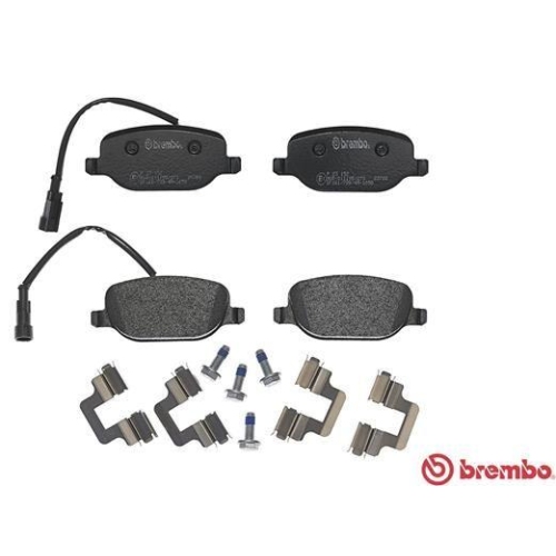 BREMBO Bremsbelagsatz, Scheibenbremse PRIME LINE