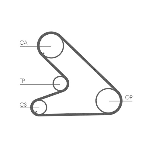 CONTINENTAL CTAM Zahnriemen