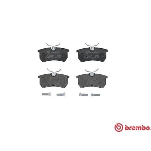 BREMBO Bremsbelagsatz, Scheibenbremse PRIME LINE