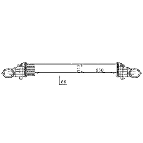 MAHLE Ladeluftkühler BEHR *** PREMIUM LINE ***