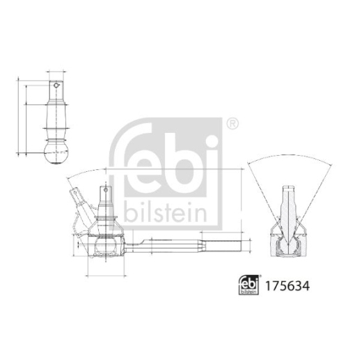 FEBI BILSTEIN Spurstangenkopf