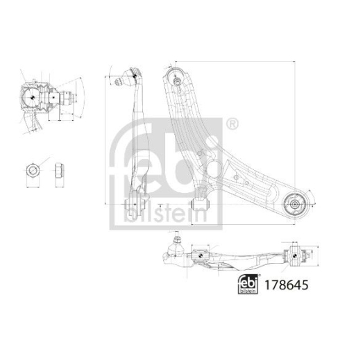 FEBI BILSTEIN Lenker, Radaufhängung