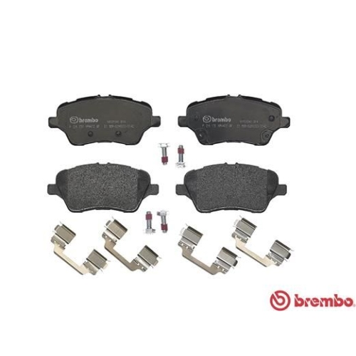 BREMBO Bremsbelagsatz, Scheibenbremse PRIME LINE