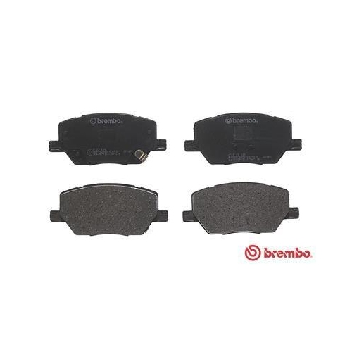 BREMBO Bremsbelagsatz, Scheibenbremse XTRA LINE