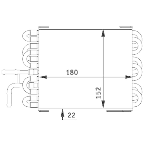 MAHLE Kraftstoffkühler BEHR *** PREMIUM LINE ***