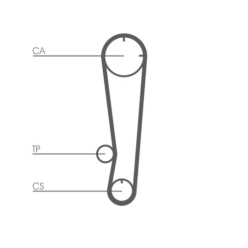 CONTINENTAL CTAM Zahnriemen