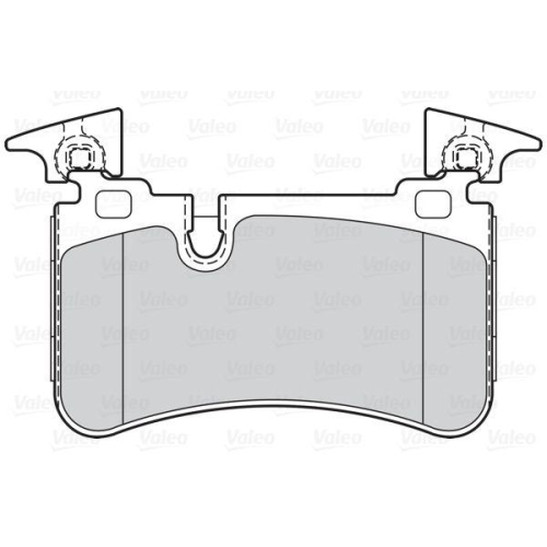 VALEO Bremsbelagsatz, Scheibenbremse FIRST