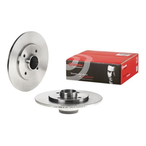 BREMBO Bremsscheibe PRIME LINE - With Bearing Kit