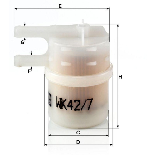 MANN-FILTER Kraftstofffilter