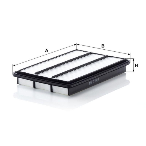 MANN-FILTER Luftfilter