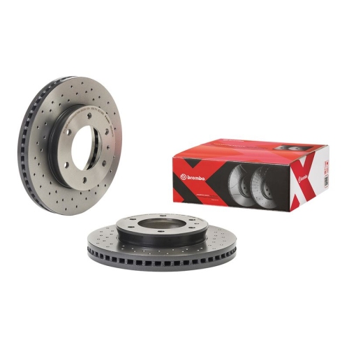 BREMBO Bremsscheibe XTRA LINE - Xtra