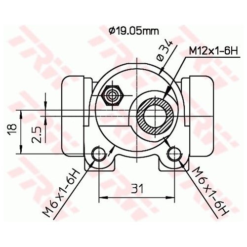 TRW Radbremszylinder