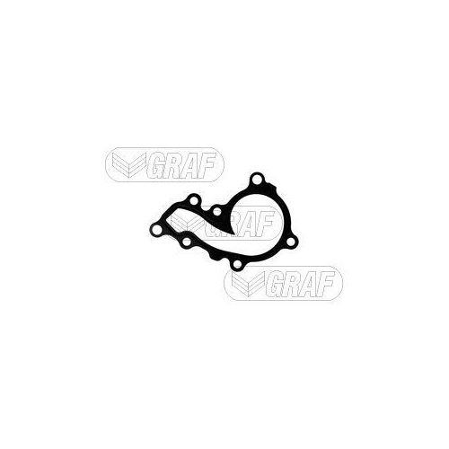 GRAF Wasserpumpe, Motork&uuml;hlung