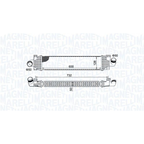 MAGNETI MARELLI Ladeluftkühler