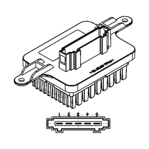 MAHLE Regler, Innenraumgebläse BEHR *** PREMIUM LINE ***