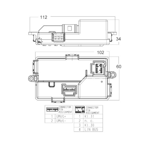 MAHLE Regler, Innenraumgebläse BEHR *** PREMIUM LINE ***