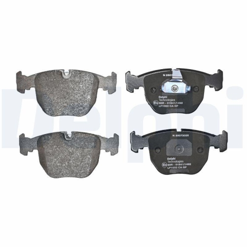 DELPHI Bremsbelagsatz, Scheibenbremse