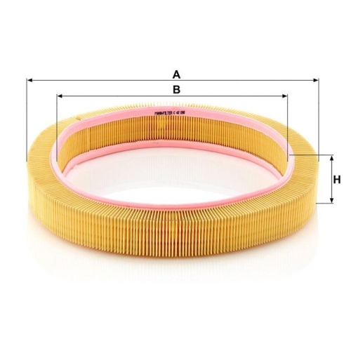 MANN-FILTER Luftfilter