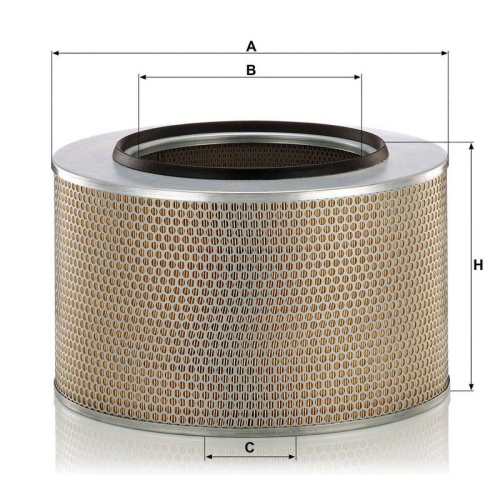 MANN-FILTER Luftfilter