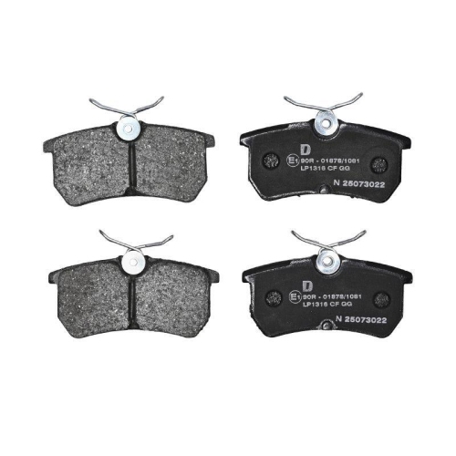 DELPHI Bremsbelagsatz, Scheibenbremse