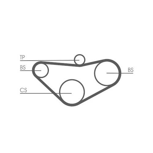 CONTINENTAL CTAM Zahnriemen