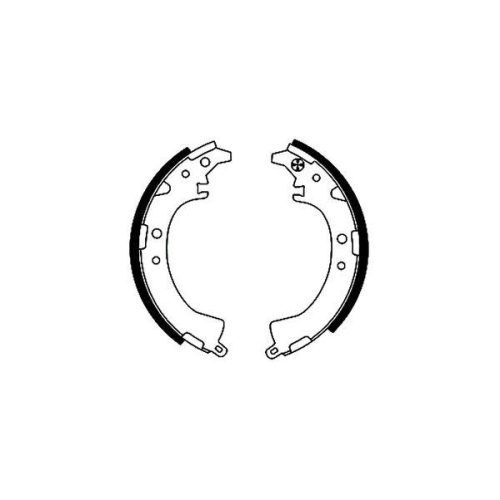 HELLA Bremsbackensatz