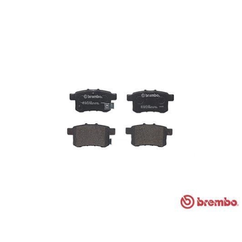 BREMBO Bremsbelagsatz, Scheibenbremse XTRA LINE
