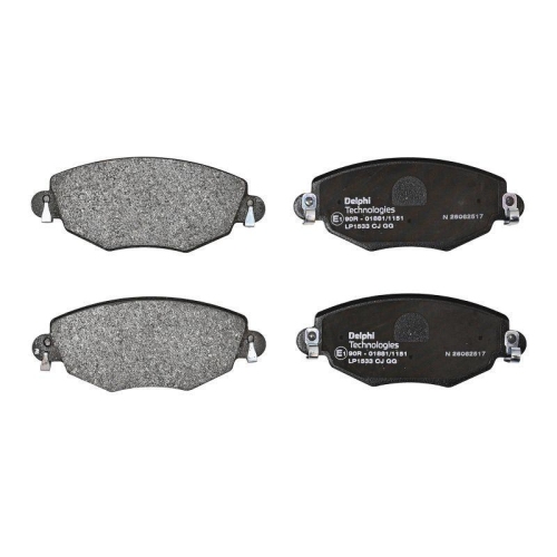 DELPHI Bremsbelagsatz, Scheibenbremse