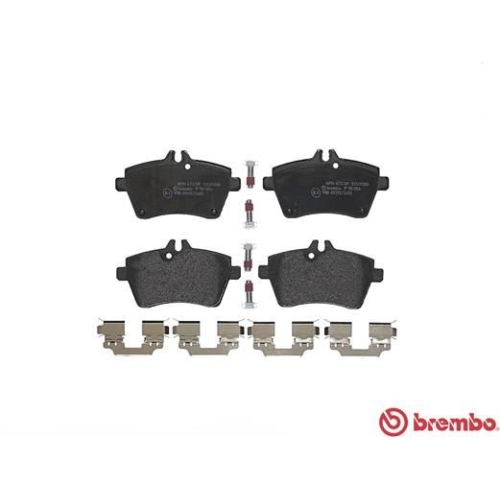 BREMBO Bremsbelagsatz, Scheibenbremse PRIME LINE