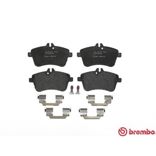 BREMBO Bremsbelagsatz, Scheibenbremse PRIME LINE