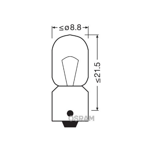 ams-OSRAM Glühlampe, Innenraumleuchte ORIGINAL