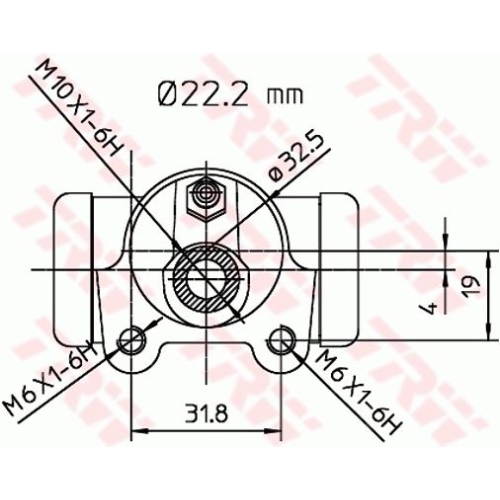 TRW Radbremszylinder