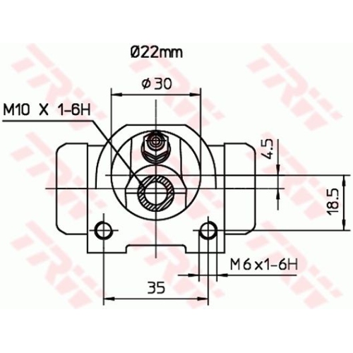 TRW Radbremszylinder