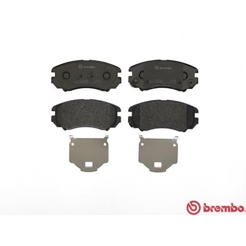 BREMBO Bremsbelagsatz, Scheibenbremse PRIME LINE