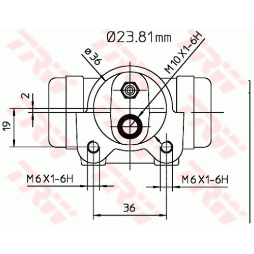 TRW Radbremszylinder