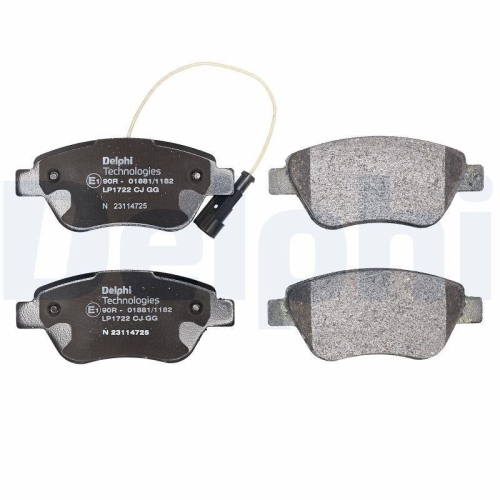 DELPHI Bremsbelagsatz, Scheibenbremse