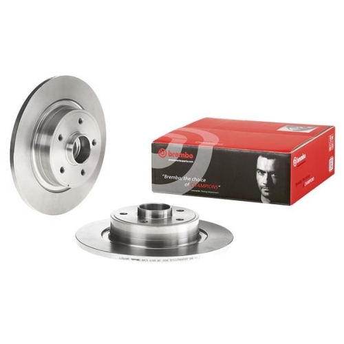 BREMBO Bremsscheibe PRIME LINE - With Bearing Kit