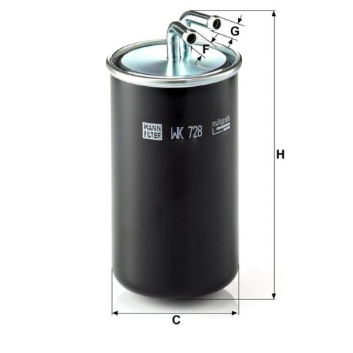 MANN-FILTER Kraftstofffilter